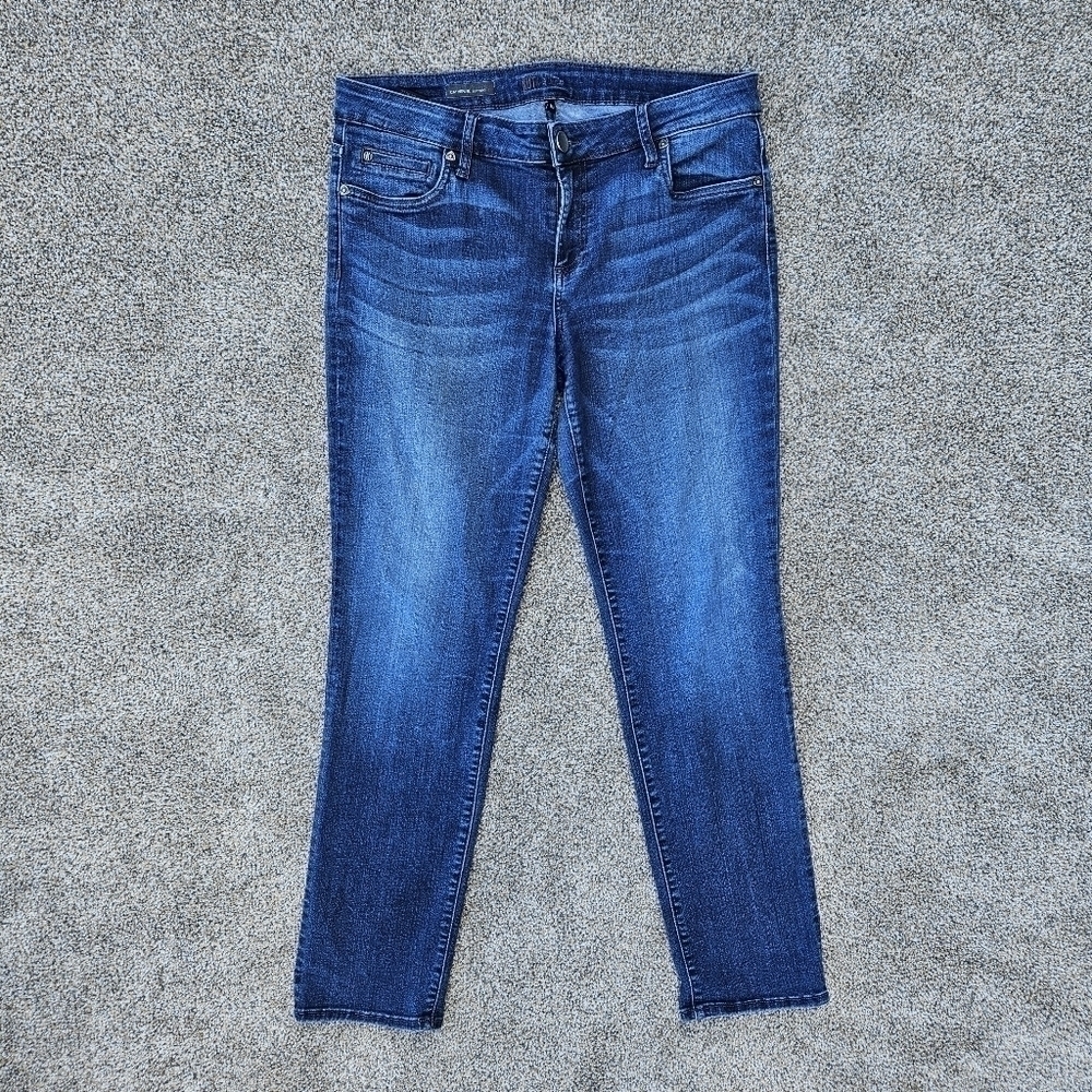 KUT FROM THE KLOTH CATHERINE BOYFRIEND JEANS Straight Leg Women's Size 10